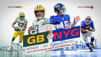 Giants vs. Packers: Time, television, radio and streaming schedule