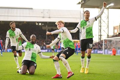 Crystal Palace v Liverpool LIVE: Result and reaction as Harvey Elliott smashes home late winner