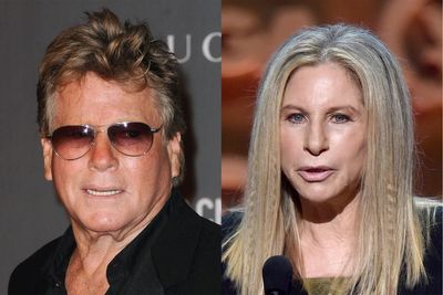 Barbra Streisand and William Shatner lead tributes to Ryan O’Neal as others remember unsavoury legacy