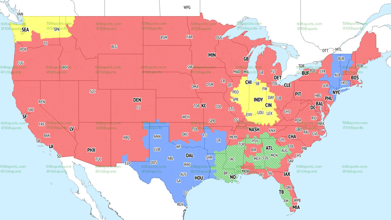 Jaguars vs. Browns broadcast map Where will the game…