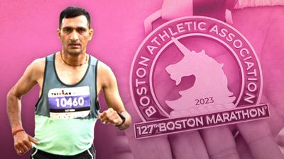 A Delhi security guard discovered track and field in his 40s. He then ran the Boston Marathon