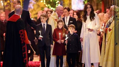 Hilarious moment between Prince Louis and Princess Charlotte steals the show at Kate Middleton’s Carol Concert