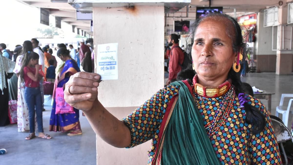 Telangana Govt launches free rides for girls women Telangana Govt launches free rides for girls women