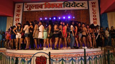 The women who dance after dark at the Sonepur animal fair