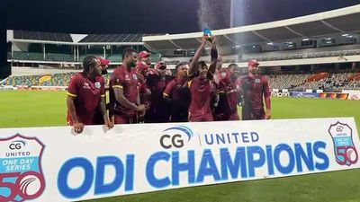 Watch: West Indies celebrate after ending a 16-year wait to beat England in an ODI series