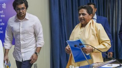 BSP chief Mayawati declares nephew Akash Anand as successor, says party leader