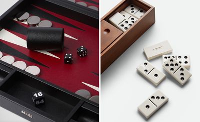 Luxurious board games from fashion’s finest, made to gift or treasure