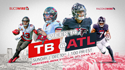 Falcons starting lineups for Week 14 with PFF grades