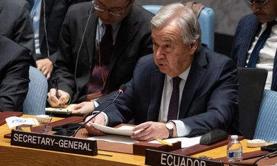 UN chief vows to go on seeking ceasefire in Gaza despite US veto