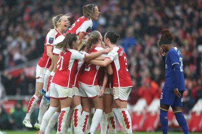 Arsenal v Chelsea LIVE: Women’s Super League result and reaction as Gunners shake up title race