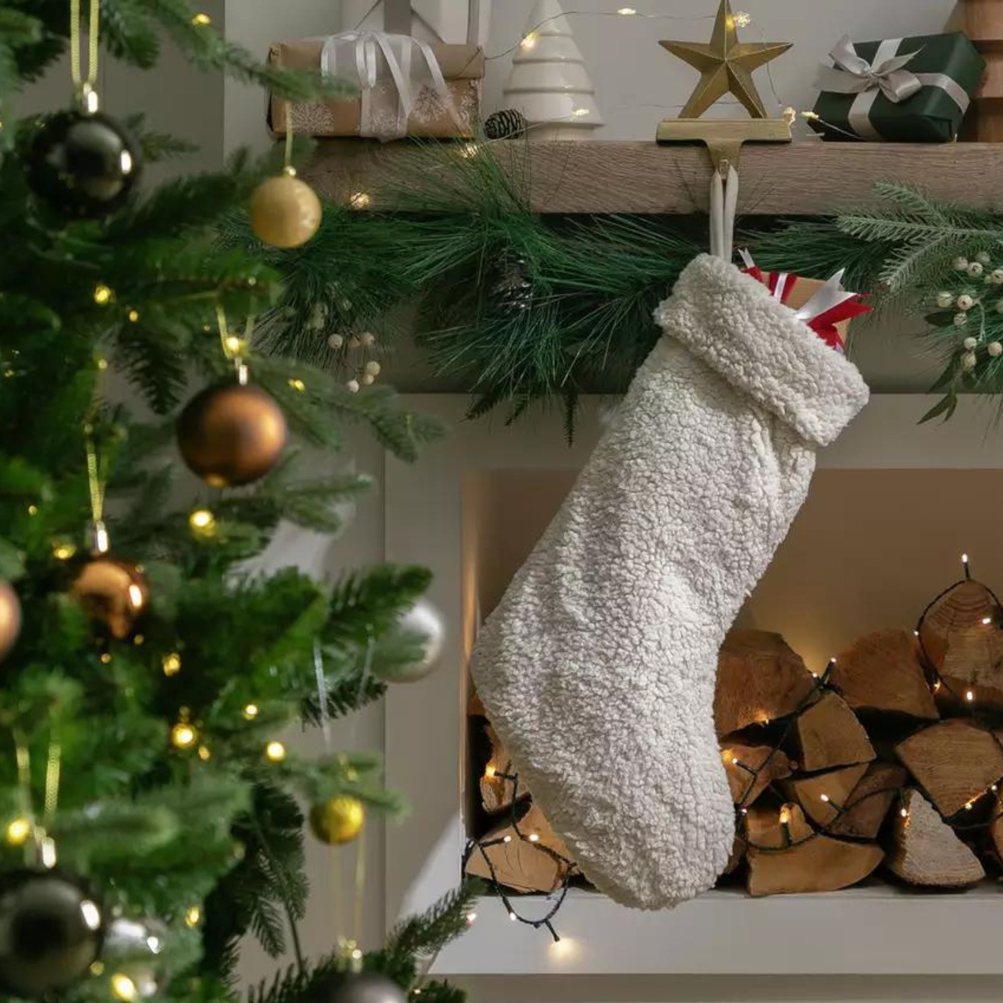 How to hang stockings in your home including the…