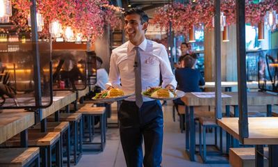 ‘The optics are terrible’: how Rishi Sunak’s 2020 ‘eat out to help out’ scheme backfired