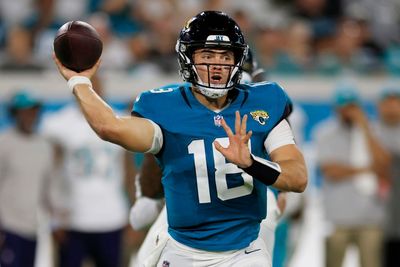 Jaguars as practice squad QB to roster as uncertainty surrounds Trevor Lawrence vs. Browns