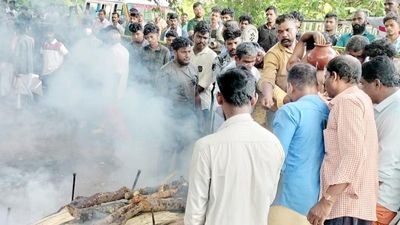 Kashmir accident victim’s body brought home, cremated