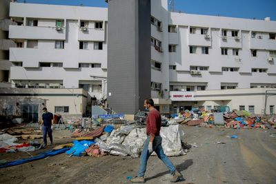 'Living Hell' In The Ruins Of Gaza's Largest Hospital