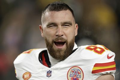 Fans Were Convinced Travis Kelce’s Pregame Outfit Was a Subtle Tribute to One of Taylor Swift’s Albums