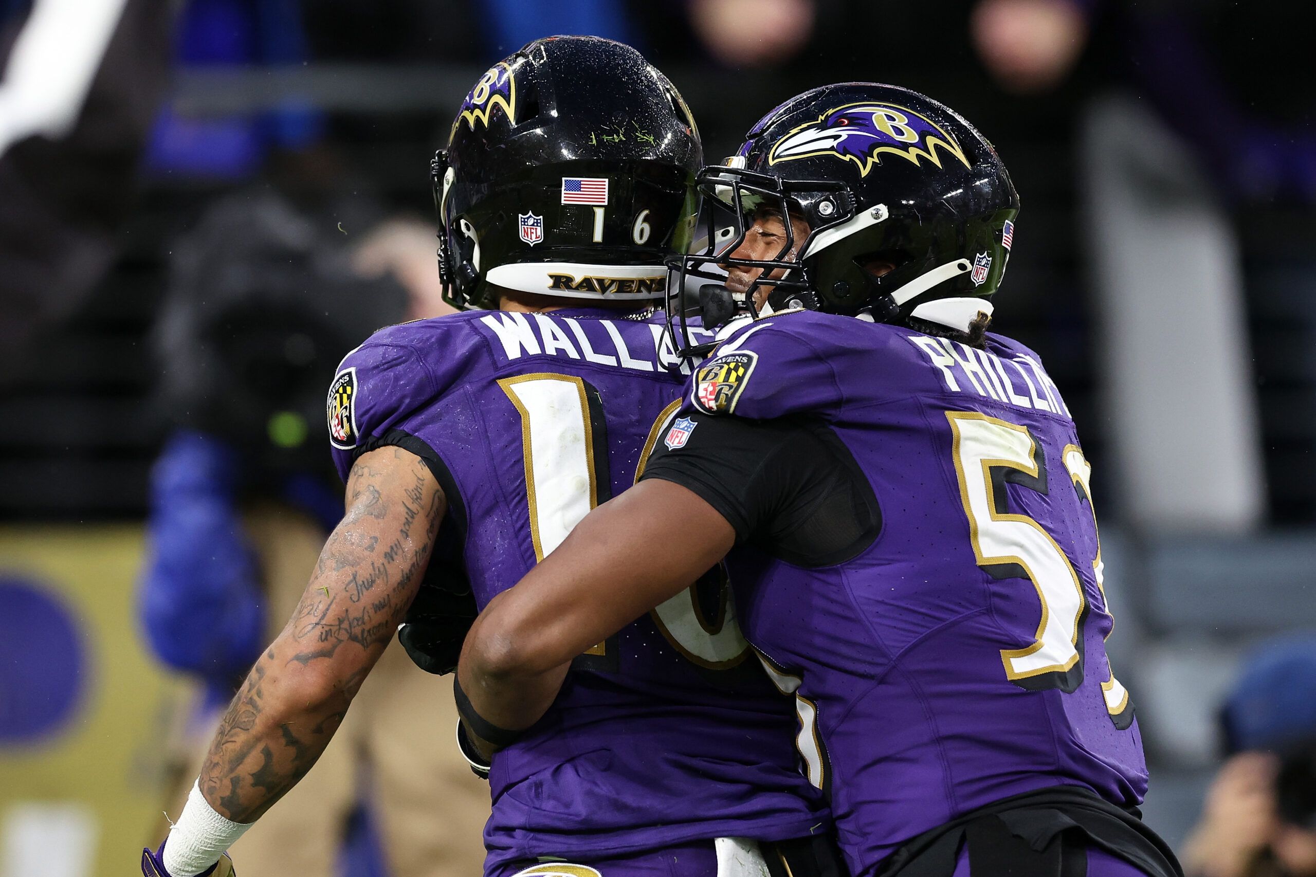 National reaction to Ravens defeating Rams on a Tylan…