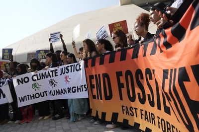 Why protests at UN climate talks in UAE are not easy to find