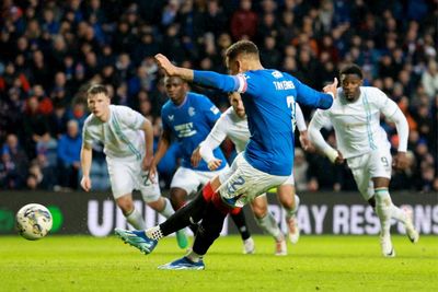 Dundee striker makes 'they always manage to get penalties' claim after Rangers defeat