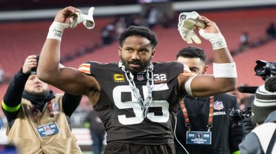 Myles Garrett Will Likely Be Fined for What He Said About ‘Horrific’ Refs After Browns’ Win