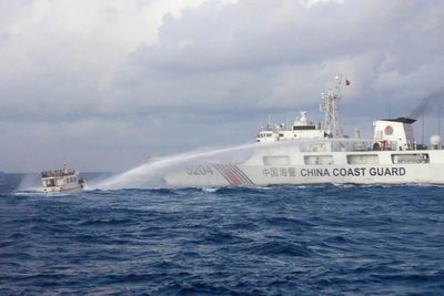 Philippines military chief voices anger after latest Chinese coast guard incident in South China Sea
