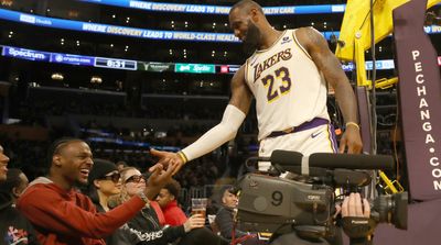 LeBron James Posts Heartfelt Shout-Out to Son Bronny After USC Debut