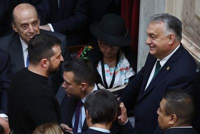 Zelensky says had ‘frank’ talk with Hungary’s Orban ahead of Nato summit on Kyiv membership