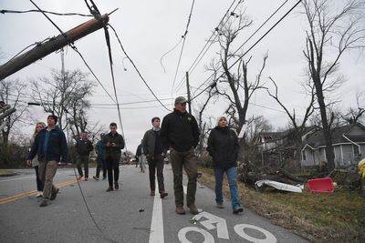 Snowfall, rain, gusty winds hit Northeast as Tennessee recovers from deadly tornadoes