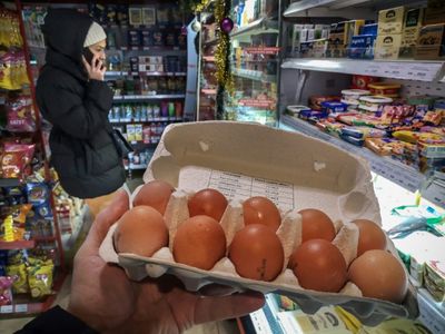Rising Egg Prices Show Cracks In Sanctions-hit Russian Economy