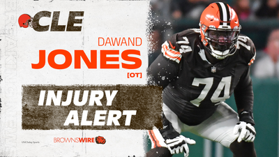 Browns OT Dawand Jones out for 2023 season with knee injury