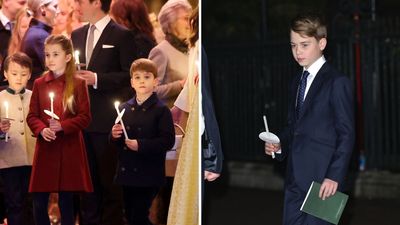 Princess Charlotte and Louis ‘going through role-swap’ at carol concert under the eye of ‘watchful’ Prince George