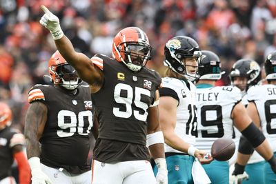 Myles Garrett has second-best DPOY odds despite getting held