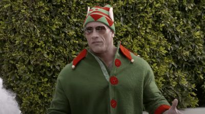 Santa Got 'Swole As F***' For Christmas With Dwayne Johnson In Workout Video, And I Don't Think Those Muscles Would Fit Down The Chimney