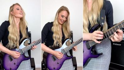“Big Cliffs Of Dover vibes”: Sophie Lloyd’s shred version of The Office theme takes the classic intro song into Eric Johnson territory – and we’re blown away by it