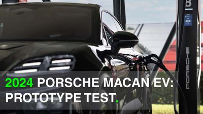 2024 Porsche Macan EV Prototype Test: Screens, Speed And Smart Tech