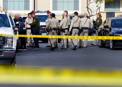 Man shoots woman and 3 children, then himself, at Las Vegas apartment complex, police say