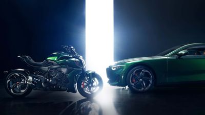 Ducati And Bentley Team Up For Limited-Edition Diavel V4