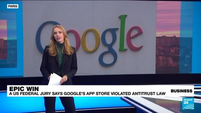 US jury says Google's app store violates antitrust law