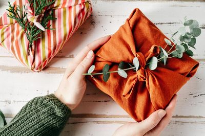 Get creative with your cast-offs: sustainable wrapping for food gifts