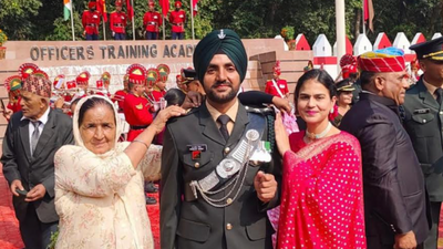 Ambala’s Prabhjot Singh commissioned as lieutenant; says, 'was important to maintain brother’s legacy'