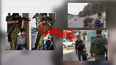 These photos of Israelis mistreating Palestinian children aren’t from the latest conflict