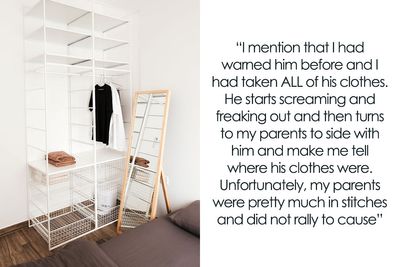 12 Y.O. Freaks Out When All His Clothes Are Gone After His Brother Warned Him Not To Steal