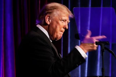 Trump is giving away pieces of suit worn in his mug shot – with a $4,600 catch