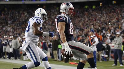 Rob Gronkowski Fuels Colts-Patriots Rivalry by Poking Fun at Deflategate Complaints