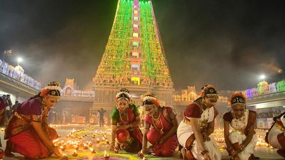 Special prayers mark Karthika Deepotsavam