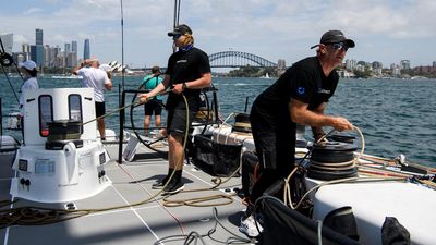 Sydney-Hobart contender's $250k dash to starting line