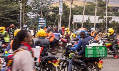 Africa sees sharp rise in road traffic deaths as motorbike taxis boom