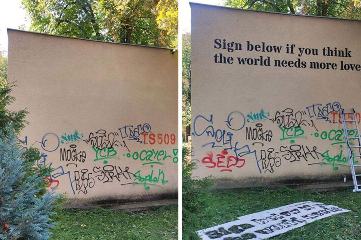 I Made Graffiti Tags Look Like They Serve A Purpose…