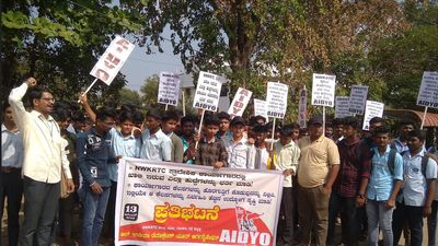 Fill all vacant posts in NWKRTC Regional Workshop of Hubballi, says AIDYO