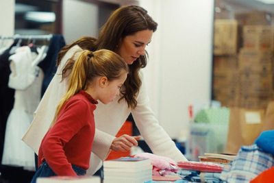 'Lucky a camera crew was there!': Kate Middleton films YouTube video at baby bank